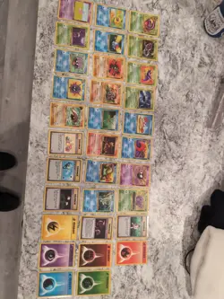 Pokemon TCG 26 Cards from Fossil Set Plus 6 Various Energy Cards - Image 1