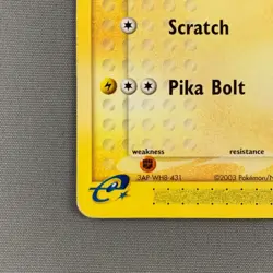 Pikachu 72/100 EX Sandstorm Regular Common Pokemon Card English 2003 LP-MP - Image 5