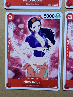Nico Robin - One Piece Demo Deck Card (OPDD) ST01-008, 4 cards, designated C - Image 2