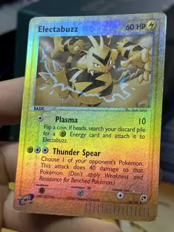 Electabuzz 35/100 EX Sandstorm 2003 Reverse Holo e-Series Pokemon Card TCG - Image 4