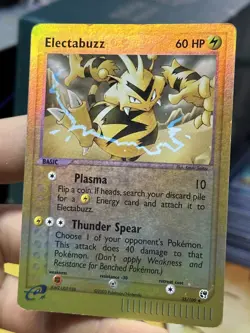 Electabuzz 35/100 EX Sandstorm 2003 Reverse Holo e-Series Pokemon Card TCG - Image 5