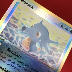 2003 | Pokemon TCG (HORSEA 58/97 LP | REVERSE HOLO) Card EX Dragon CCG - Image 3