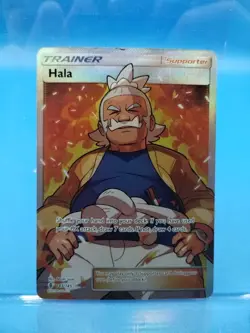 Pokemon TCG Hala Guardians Rising Full Art Holo Card 143/145 MP - Image 1