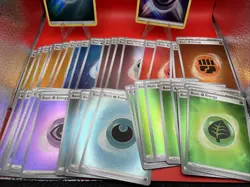 40 Pokemon Holo Energy Card Lot Including 151 Cosmos Energies + Sun &Moon ++ - Image 4
