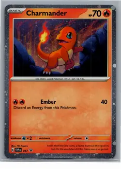 Charmander - (Cosmos Holo) Promo SV: Scarlet & Violet Promo Cards 047 NM - Image 1