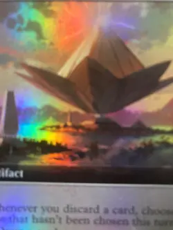 MTG Monument to Endurance (Extended Art) Aetherdrift Foil LP - Image 2