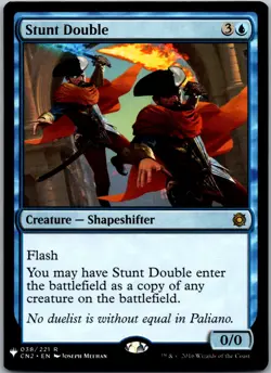 Stunt Double The List Reprints NM Normal - Image 1