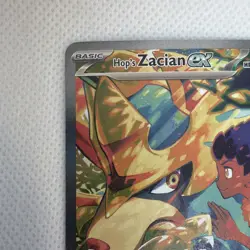 Pokemon TCG Hop's Zacian ex 186/159 Journey Together Special Illustration NM - Image 4