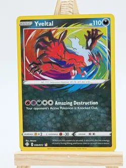 Yveltal 046/072 - Shining Fates - Amazing Rare Pokemon Card Near Mint - Image 1