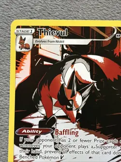 Thievul GG17/GG70 Galarian Gallery Full Art Holo Pokemon Card CROWN ZENITH NM - Image 3