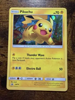 Pokemon Pikachu SM76 Promo Holo Basic - Image 1