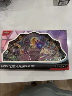 Pokemon Mimikyu ex & Alcremie ex Premium Collection in hand! - Image 1