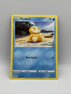 Pokemon TCG Psyduck Evolving Skies 024/203 Regular - Image 1
