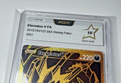 2021 Pokemon Shining Fates Eternatus V Full Gold #SV121/SV122 PCA 10 Gem Mint - Image 2