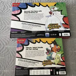 Pokemon Ascended Heroes Premium Poster & Pin Collection Set of 2! Factory Sealed - Image 2