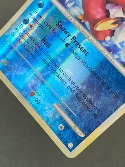 Pokemon Delibird 39/123 Heart Gold Soul Silver Reverse Holo LP - Image 2