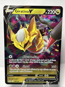 Giratina V 130/196 Swsh11: Lost Origin Holo Pokemon TCG - Image 1