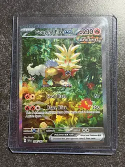 2024 Temporal Forces Gouging Fire EX Full Art Special Illustration Rare #204/162 - Image 1
