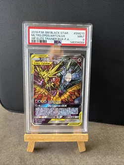 2019 POKEMON SM BLACK STAR PROMO #SM210 MLTRS/ZPDS/ARTCN.GX HIF PSA 9 - Image 1