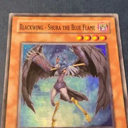 Yu-Gi-Oh! Blackwing Shura the Blue Flame RGBT-ENPP2 Limited Ed. MP *FREE SHIP* - Image 2