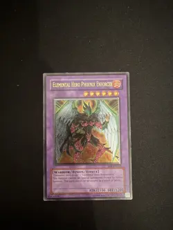 Yu-Gi-Oh! Elemental Hero Phoenix Enforcer EOJ-EN032 Ultimate Rare - Image 1