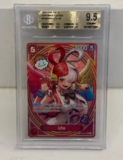 Uta (SP) EB03-003 Extra Booster: One Piece Heroines Edition Foil GEM MINT 9.5 - Image 1
