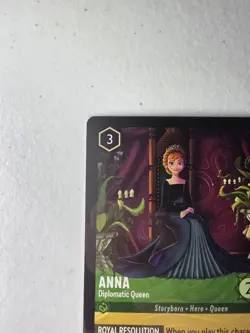 Disney's Lorcana TCG Anna Diplomatic Queen 85/204 Shimmering Skies Regular Card - Image 3