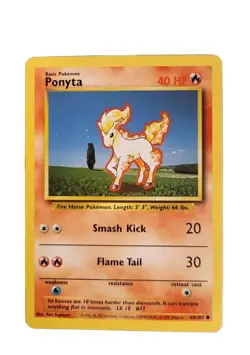PONYTA - Base Set - 60/102 - Common - Pokemon Card - NM - Image 1