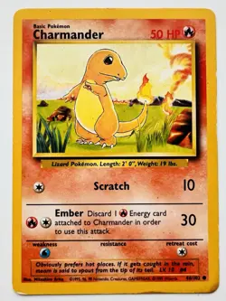 ✨ Charmander - 46/102 - Base Set - Pokemon Card - See Description - Image 2
