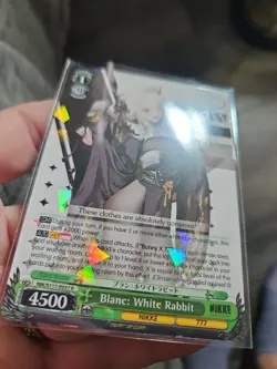 Weiss Schwarz NIK/S117-037 Blanc: White Rabbit R NIKKE PACK FRESH Card - Image 2