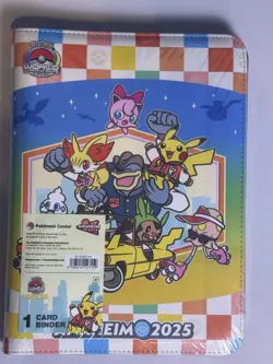 Pokemon World Championships 2025 Anaheim EXCLUSIVE Pikachu Card Binder - NEW - Image 1