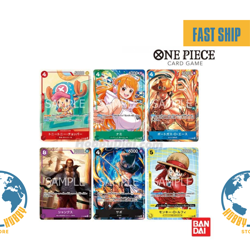 One Piece Card Game Promotion Card Set 2025 (6 promote cards included) Japanese - Image 1