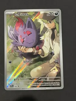 N's Zorua 189 Sv: Scarlet & Violet Promo Cards Holo - Image 1