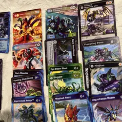 Bakugan Card Lot Of Over 40 Different Cards, 1 Metal Card,Most Cards Good Cond. - Image 4