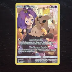 Mimikyu 245/236 Pokemon Cosmic Eclipse Sun & Moon Secret Rare Holo Card NM - Image 1