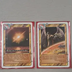 Redemption CCG Cards Lot GREEK Son of God & Angel of the Lord 2 Cards - Image 1