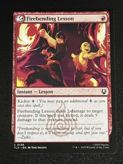 MTG Avatar: The Last Airbender Firebending Lesson 0138 NM - Image 1