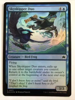 MTG Bloomburrow Skyskipper Duo Foil 0071 NM - Image 1