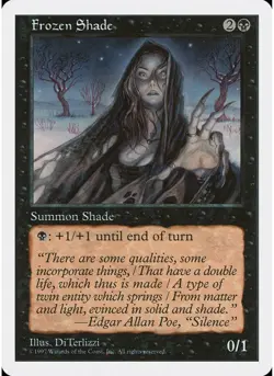 Frozen Shade MTG NM - Fifth Edition - Image 1