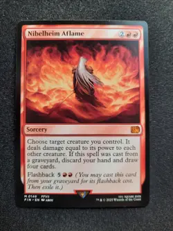 Nibelheim Aflame - Final Fantasy *NM* Near Mint MTG - Image 1