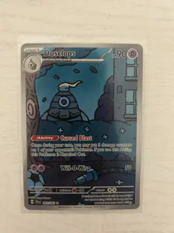 Pokemon Dusclops 069/064 Illustration Rare Holo Sv: Shrouded Fable 90 HP Ability - Image 1