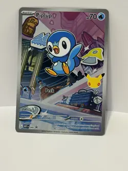 Pokemon First Partners Illustration Collection Promo Set Sinnoh Starters - Image 2