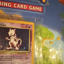 Pokemon Mewtwo Base Set Holo Rare English 1999 WOTC NEAR MINT 💎 grade worthy - Image 5