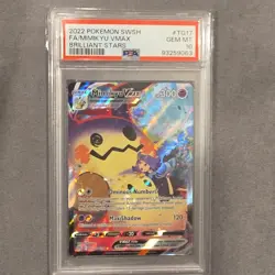 Pokemon Mimikyu VMAX TG17/TG30 Brilliant Stars Trainer Gallery Holo PSA 10 - Image 1