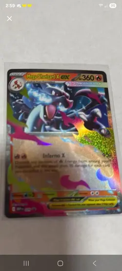 Mega Charizard X EX Phantasmal Flames Double Rare Holo 360 HP Pokemon TCG - Image 1