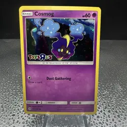 Pokemon TCG Cosmog Promo Toys R Us Stamped 54/149 Sun & Moon Holo Psychic - Image 1