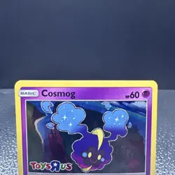 Pokemon TCG Cosmog Promo Toys R Us Stamped 54/149 Sun & Moon Holo Psychic - Image 3