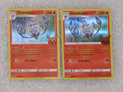 Pokemon Trick Or Trade Booster Chandelure 026/196 Holo Rare Halloween 2022 - Image 4