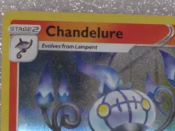 Pokemon Trick Or Trade Booster Chandelure 026/196 Holo Rare Halloween 2022 - Image 5