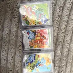 Pokemon first partners, Bulbasaur Charmander Squirtle 2026 Lot of 3 Cards - Image 1